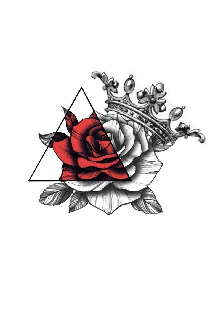 Rose Crown Triangle
